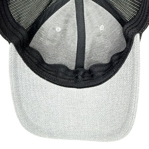 Columbia Gray Fabric Black Mesh Tree Flag FlexFit Ball Cap Hat - Picture 13 of 14